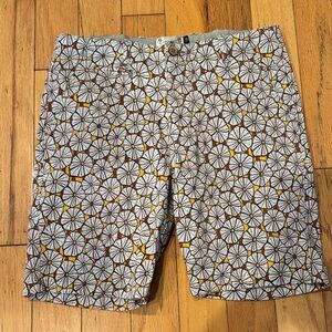 Oxford Lads | Geo Patterned Shorts | size 29